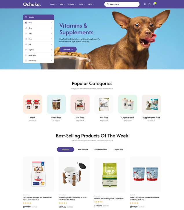Articles pour animaux