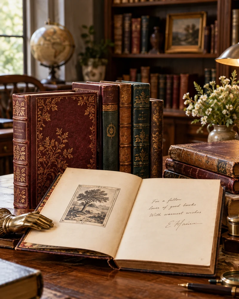 Rare and signed book