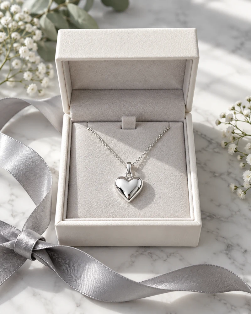 Gifts, silver jewelry collection