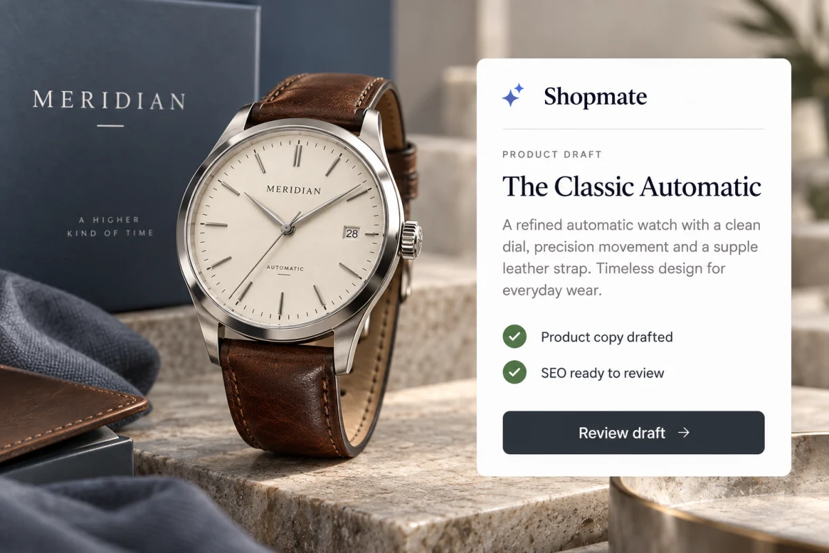 The morebasket admin showing AI agents drafting a listing for approval